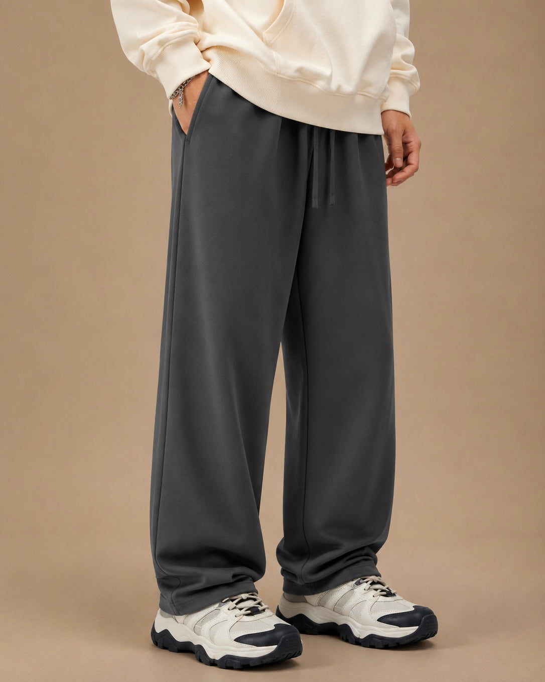 QUANSH SWEATPANTS (DARK GRAY)