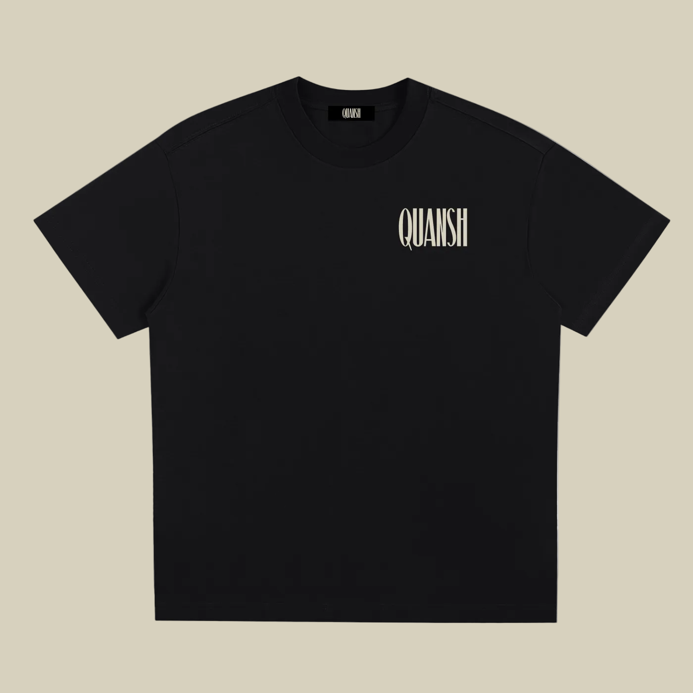 BLACK QUANSH T-SHIRT