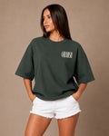 GREEN QUANSH T-SHIRT